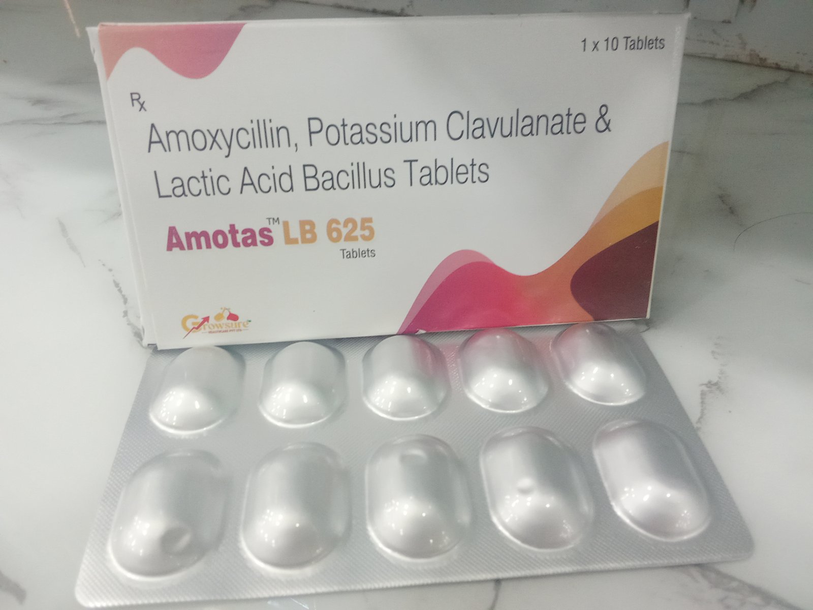 Amotas LB 625 Tablet by GrowSure Healthcare