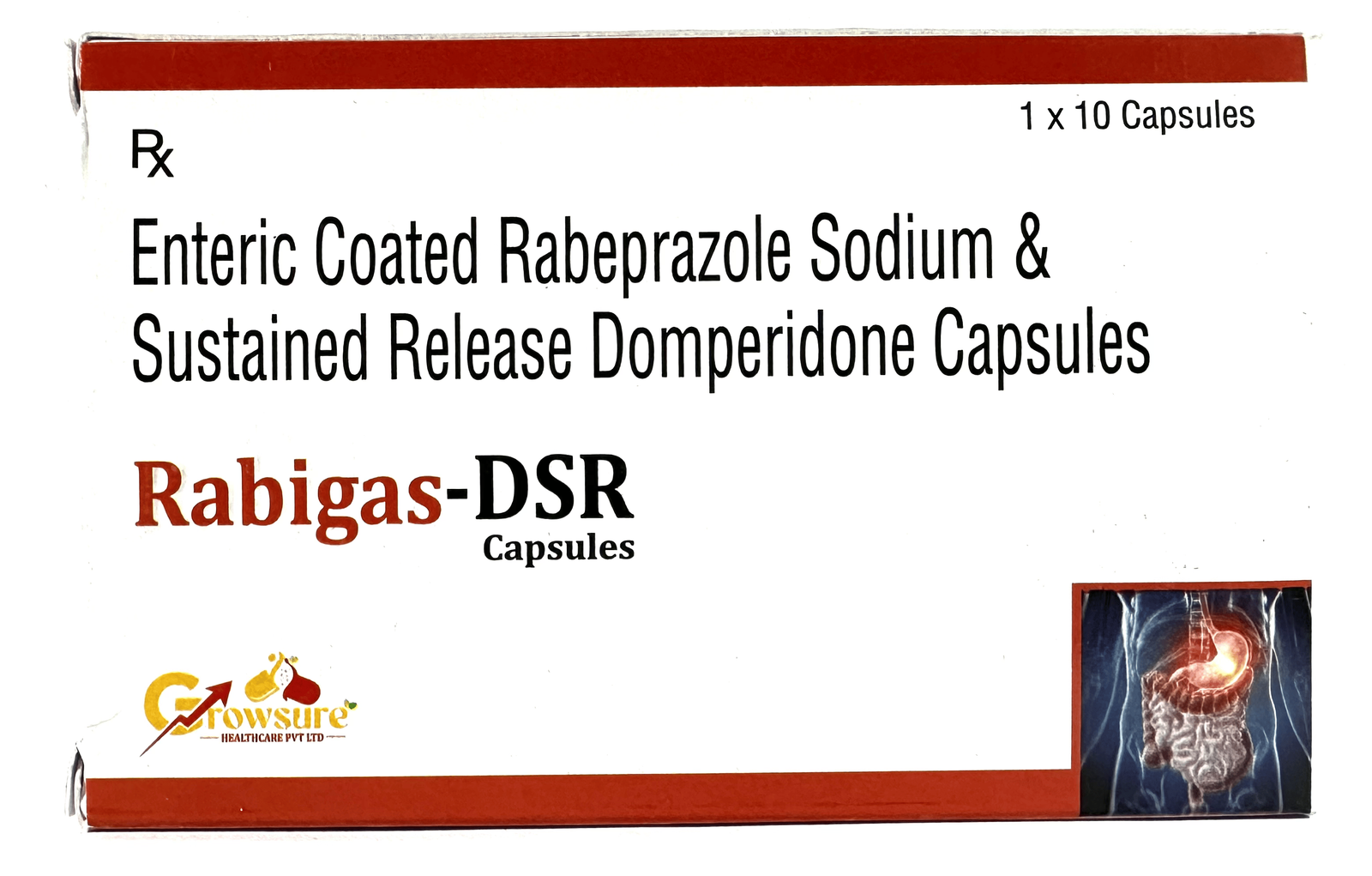 Rabigas-DSR Capsule by GrowSure Healthcare